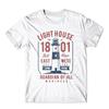 Light House Tshirt Ocean Beach Shirt 100% Cotton Premium Tee New