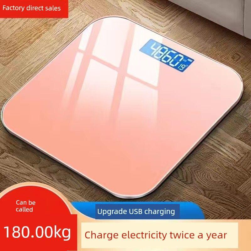 Strawberry Bear Body Scale Weight Loss Body Fat Scale Weight Scale Electronic Scale Adult Scale Female Student Household Pregnant Women Weight Scale