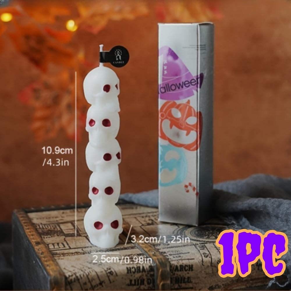 1/3 шт. Ароматические свечи на Хэллоуин, длинные стержни, готические, из соевого воска, украшения для вечеринки, дома, для праздничной атмосферы, праздничные украшения, подарки