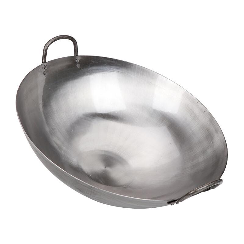 Чугунный вок Lu Fenglai с двумя ручками