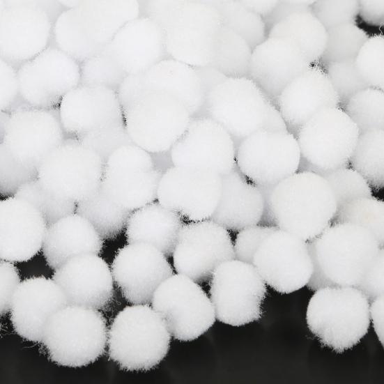300 шт. помпонов для рукоделия 10 мм пушистые фетровые шарики однотонные пушистые помпоны для кукол гирлянда DIY поделки украшения
