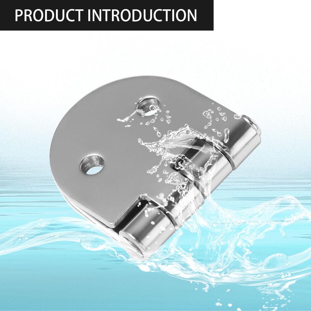 2Pcs Thickness Boat Hinge Corrosion Resistance Folding Hinge  For Boat/Yacht/RV