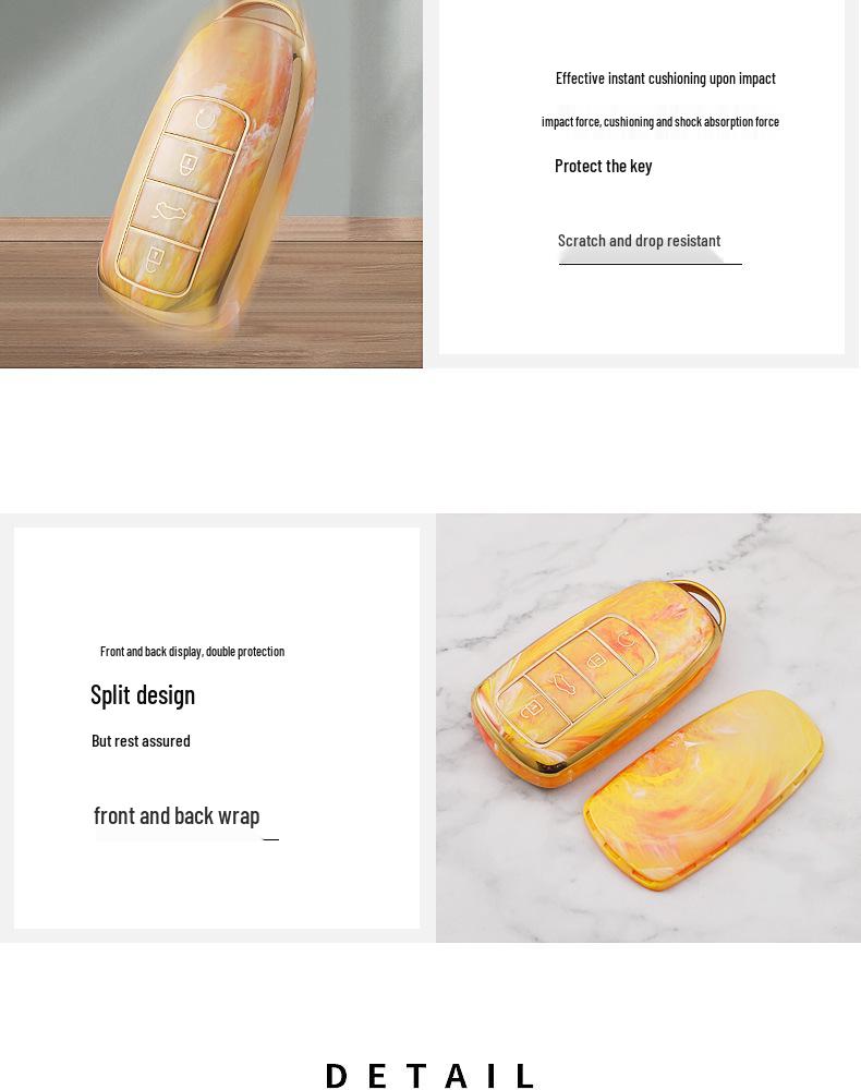 Чехол для ключа Chery для Tiggo 8plus и Arrizo 5PLUS - Защитная оболочка из ТПУ