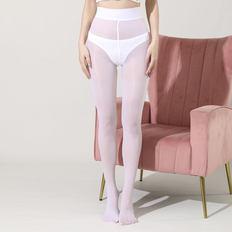 8D Глянцевые колготки-маска с лошадиным маслом для мужчин и женщин - Шелковистые, Легкие как вода, Утягивающие леггинсы и Сценические носки