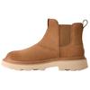 Hybrid Leather Fashion Trend Short Chelsea Boots Men Boots Brown 1171372-CHE