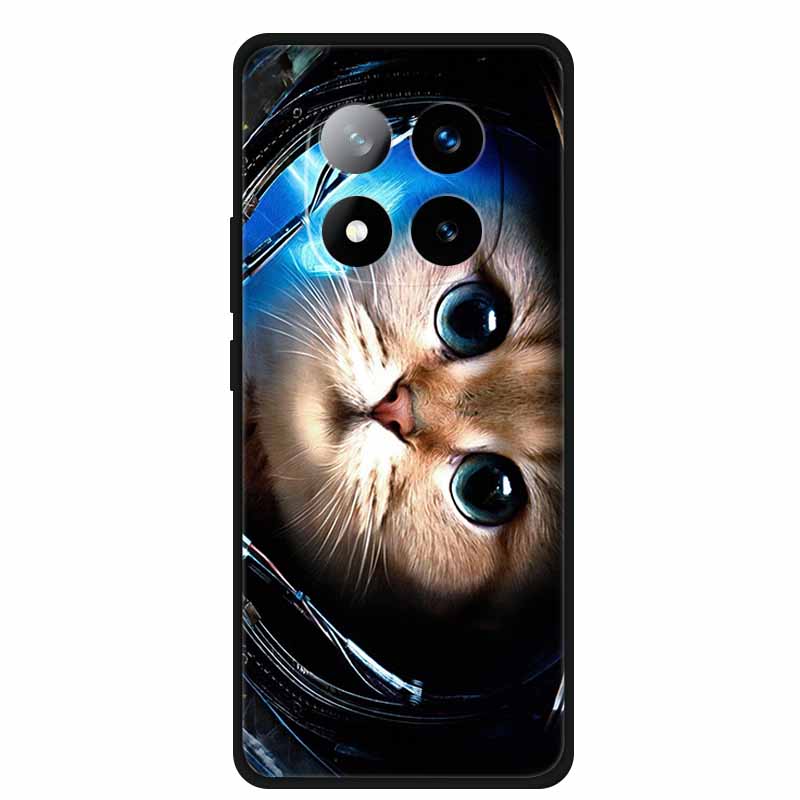 Чехол для Redmi Note 14 Pro+ Животные Мягкий силиконовый ТПУ Чехлы для телефона Задняя крышка Для Redmi Note 14 Pro Plus 5G Волк Ударопрочный Capa