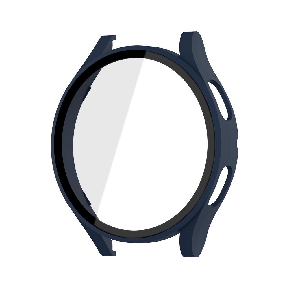 Закаленное Стекло+Чехол для Samsung Galaxy Watch 4/5/6 44мм40мм Защита Экрана Бампер Оболочка Жесткий Матовый Защитный Чехол Со всех сторон
