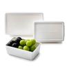 DEAN DELUCA Small Lunch Microwave and Dishwasher Compact and Simple Design & Box, White, 420ml, Safe,