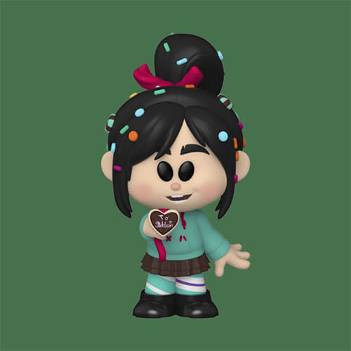 Wreck-It Ralph Vanellope Vinyl Soda Chase поставляется 1 из 6