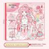 Xinmo Dress-Up Game Sticker Book: Energetic Princess Makeup for Little Girls