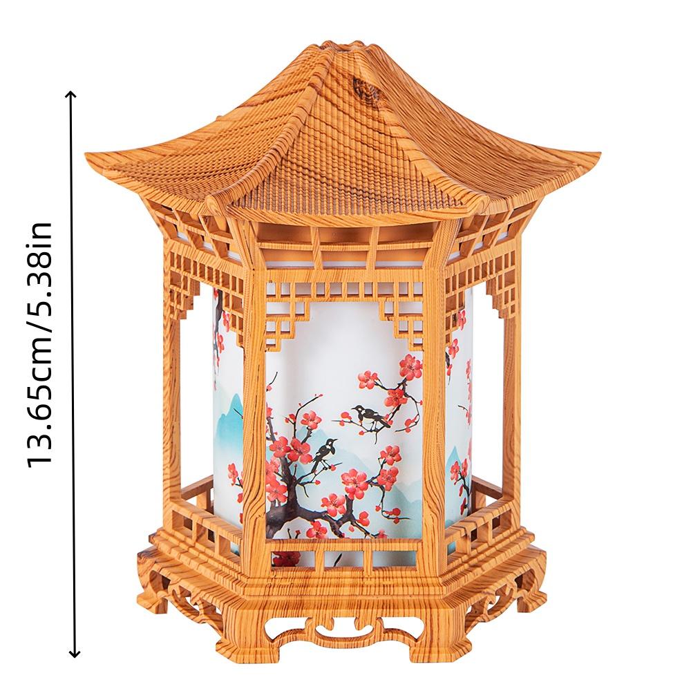 Xiaomi Chinese Style Element Pavilion Humidifier Unique Creative Decorative Night Light with Delicate Spray to Improve Air Quality
