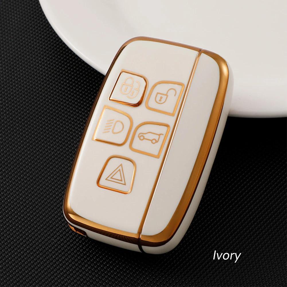 Чехол для автомобильного пульта дистанционного управления TPU Fob для Land Rover Range Rover Sport Evoque Freelander2 для Jaguar XF XJ XJL XE C-X16 XKR XK