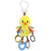Cute Baby Bed Stroller Hanging Toys Teether Baby Rattle Mobiles Plush Animal Toys Baby Toys Gifts