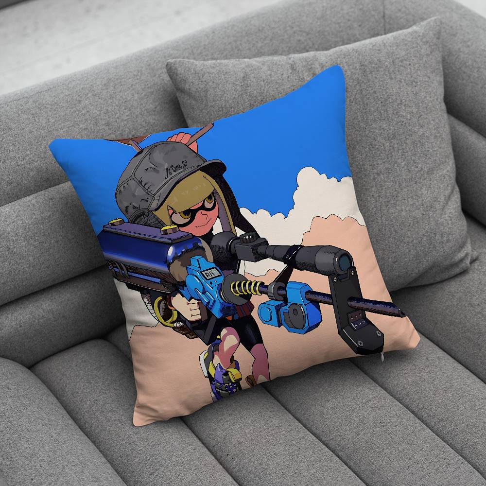 SSplatoonS Creative patterned pillowcases for interior decoration office living room home