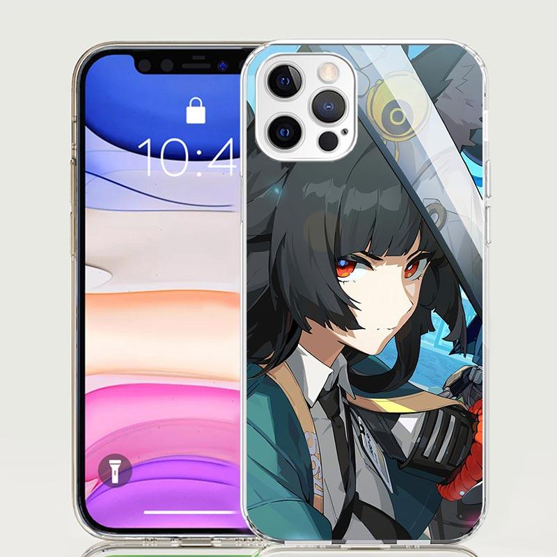 Zenless Zone Zero Чехол для телефона Hoshimi Miyabi Для iPhone 17 Air 16 15 Plus 11 14 Pro Max 13 Mini 12 7 8 + SE Узор Арт Индивидуальный