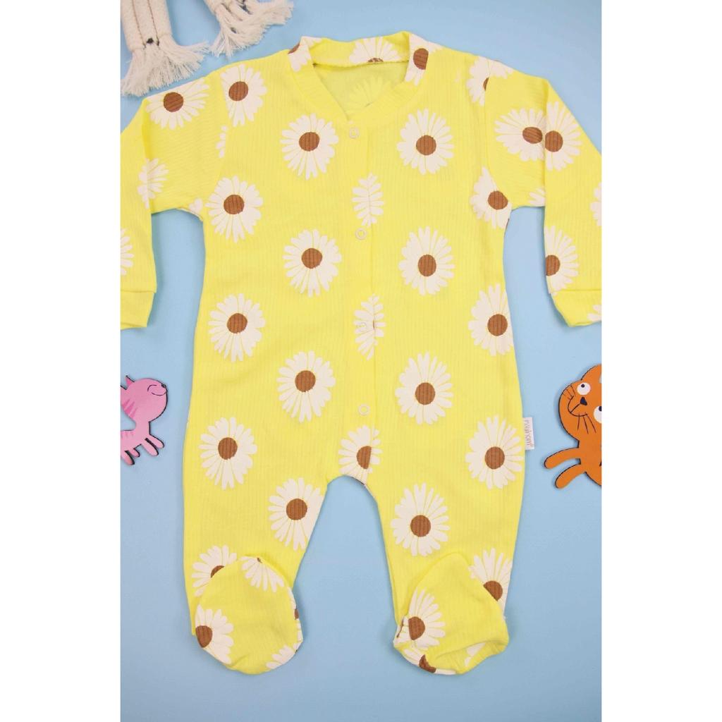 Бежевый Baby Baby Baby с принтом Daisy Baby Finding 100% хлопок