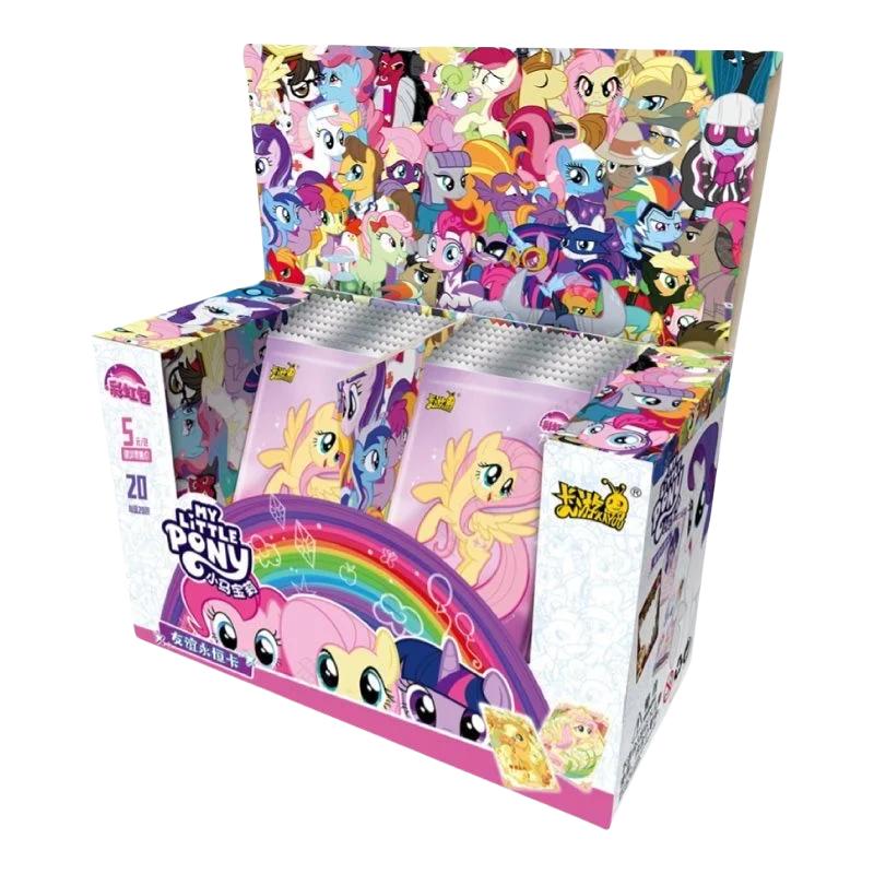 New My Little Pony Collectible Card Series Authentic Friendship Forever Cards Moonlit 11 Anime Merchandise Children's Gift