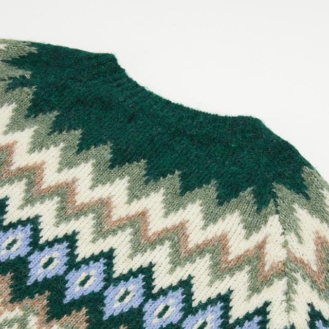 LAP Coloring Nordic Oversized Knit Aq4Khb24