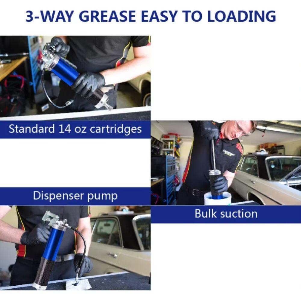 Aluminum Zinc Zinc Alloy Grease Tool Heavy Duty High Pressure Grease Tool Grease Injector Hardware Tool