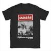 Классическая рок-группа O-Oasis Футболка для женщин мужчин Хлопковая футболка Y2K Футболка с коротким рукавом Летняя модная одежда Подарок для фанатов