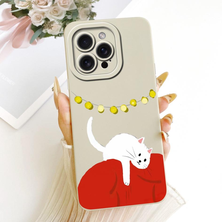 For iPhone 13 Pro Max Case Cute Rabbit Cat Cartoon Soft Silicone Shockproof Cover For iPhone 13 Pro Bumper iPhone13 ProMax Funda