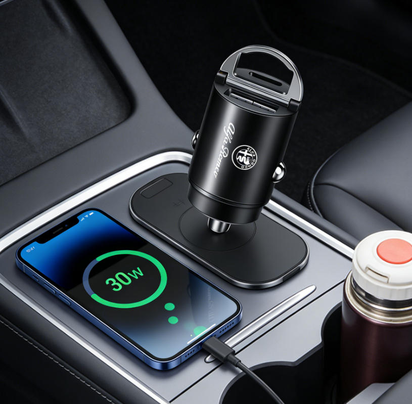 lpdv10 100W Car ornament USB For Alfa Romeo 159 156 147 Mito Giulia Giulietta Tonale Car Charger Type C Fast Charging Phone Adapter