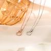 Ожерелье Love, легкая роскошь, высококачественная цепочка на ключицу, универсальное и изысканное ожерелье с чувством нишевого дизайна