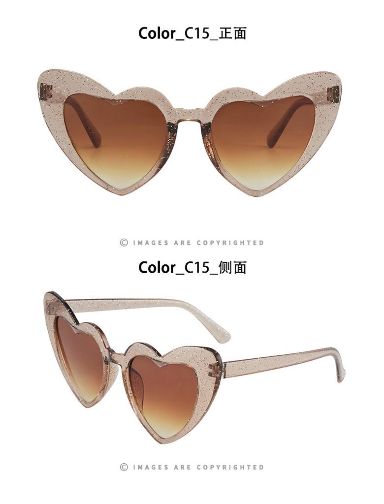 Солнцезащитные очки Love Party, модные солнцезащитные очки Peach Heart