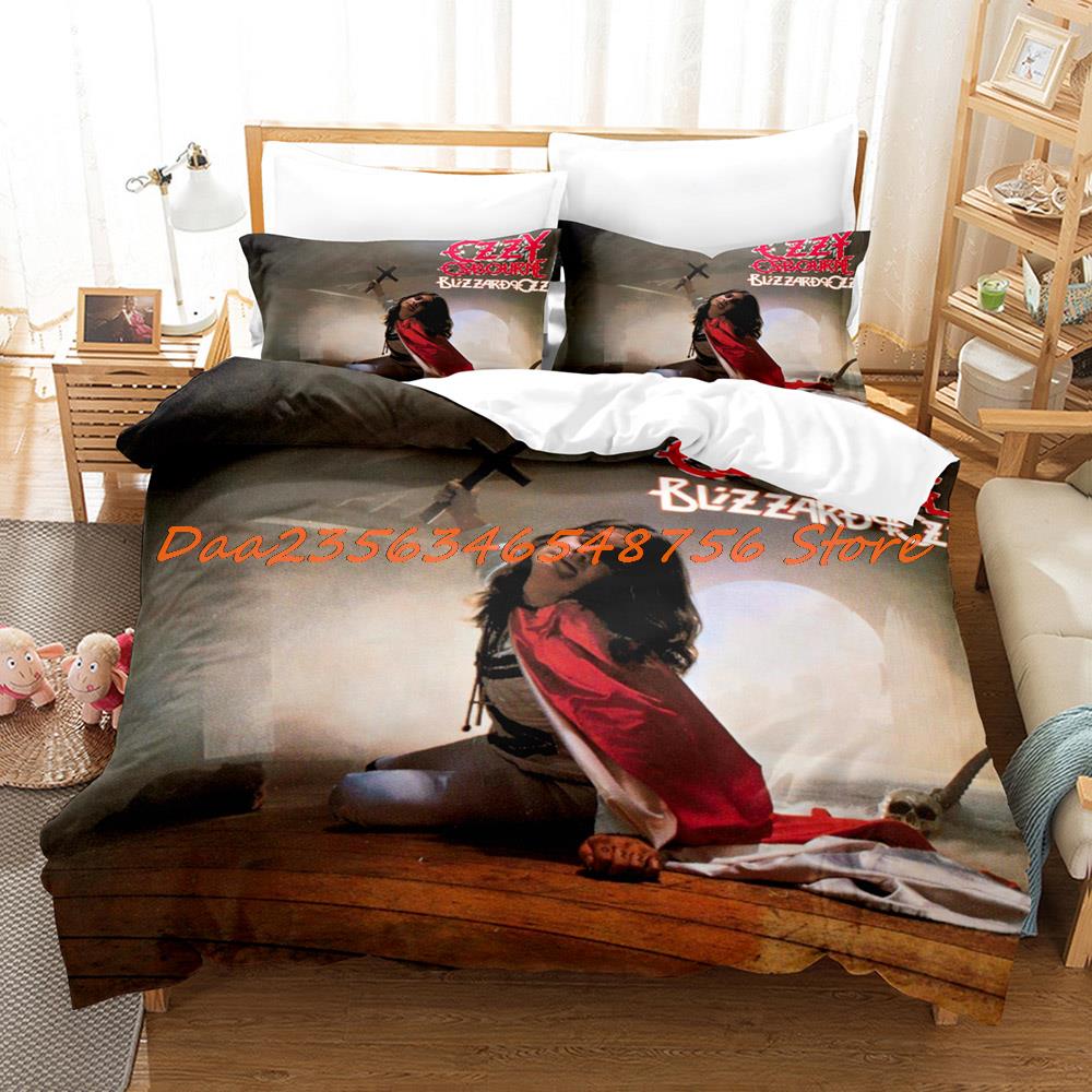 Comforter Ozzy Osbourne Bedding Set Single Twin Full Queen King Size Bed Set Aldult Kid Bedroom s Hip Hop Bed
