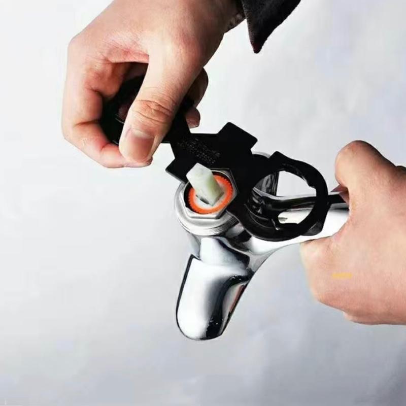 Ключ для гайки шланга смесителя для душа в ванной для КЛАПАНА Аэраторы Ключ Установка смесителя Бытовой Ремонт Сантехнический Ручной Инструмент