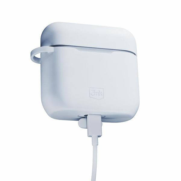 Etui 3Mk Silicone Earphones Case Do Airpods 3Rd Gen, Białe