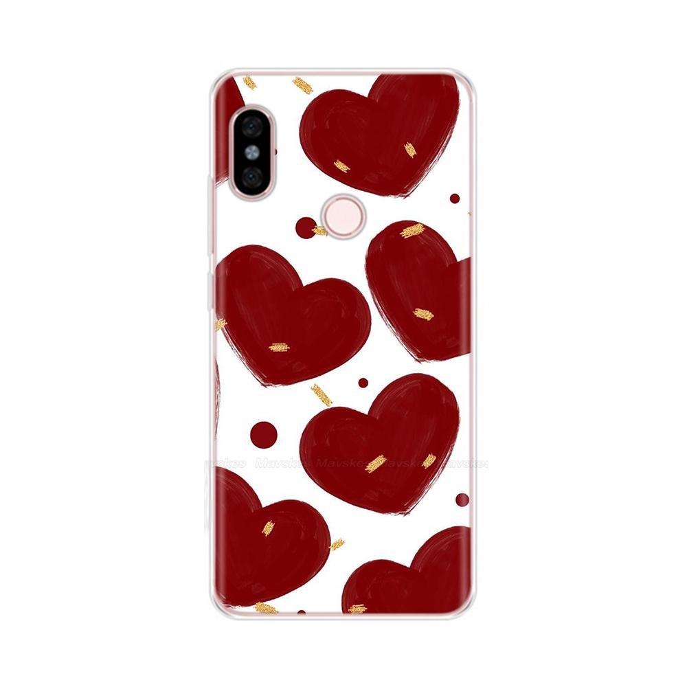 Для Redmi Note 5 Note5 Pro Защитный чехол Мягкий силиконовый чехол для телефона Мультяшная расписная задняя крышка Для Redmi Note 5 6 Pro Fundas