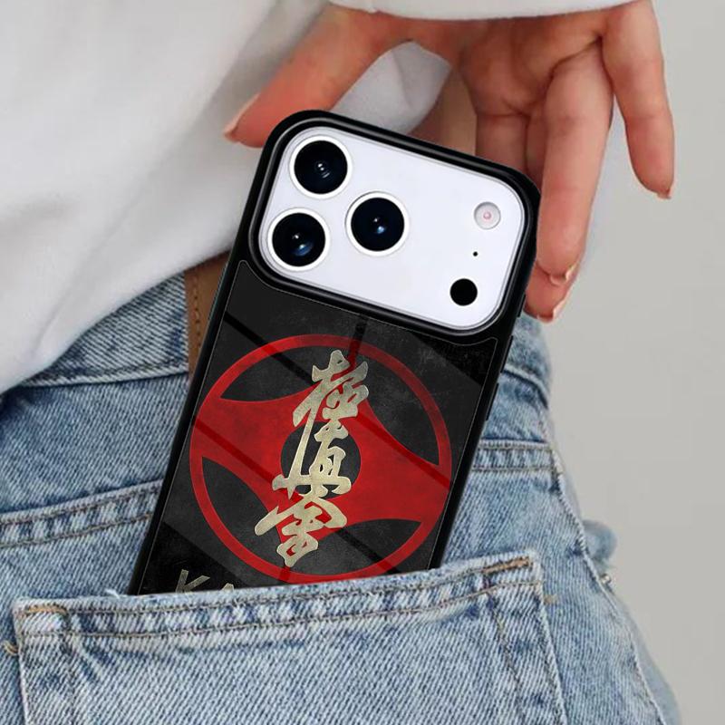 Чехол для телефона Kung Fu Oyama Kyokushin Karate для iPhone 17ProMax 12 13 14 15 16e 17 Pro Max Plus Air Cover