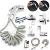 Handheld Toilet Bidet Faucet Sprayer ABS Muslim Shower Head Spray Ass Cleaner Water Hose Holder Set Wc Bathroom Accessories
