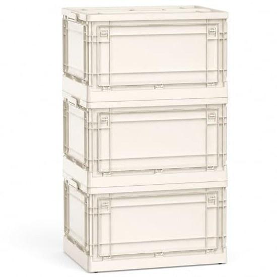 Sakurange Storage Box Folding Lid Large Capacity Can Be Accessed from All Directions Closet Case Clothes Bedding Small Items Documents Books Manga Car