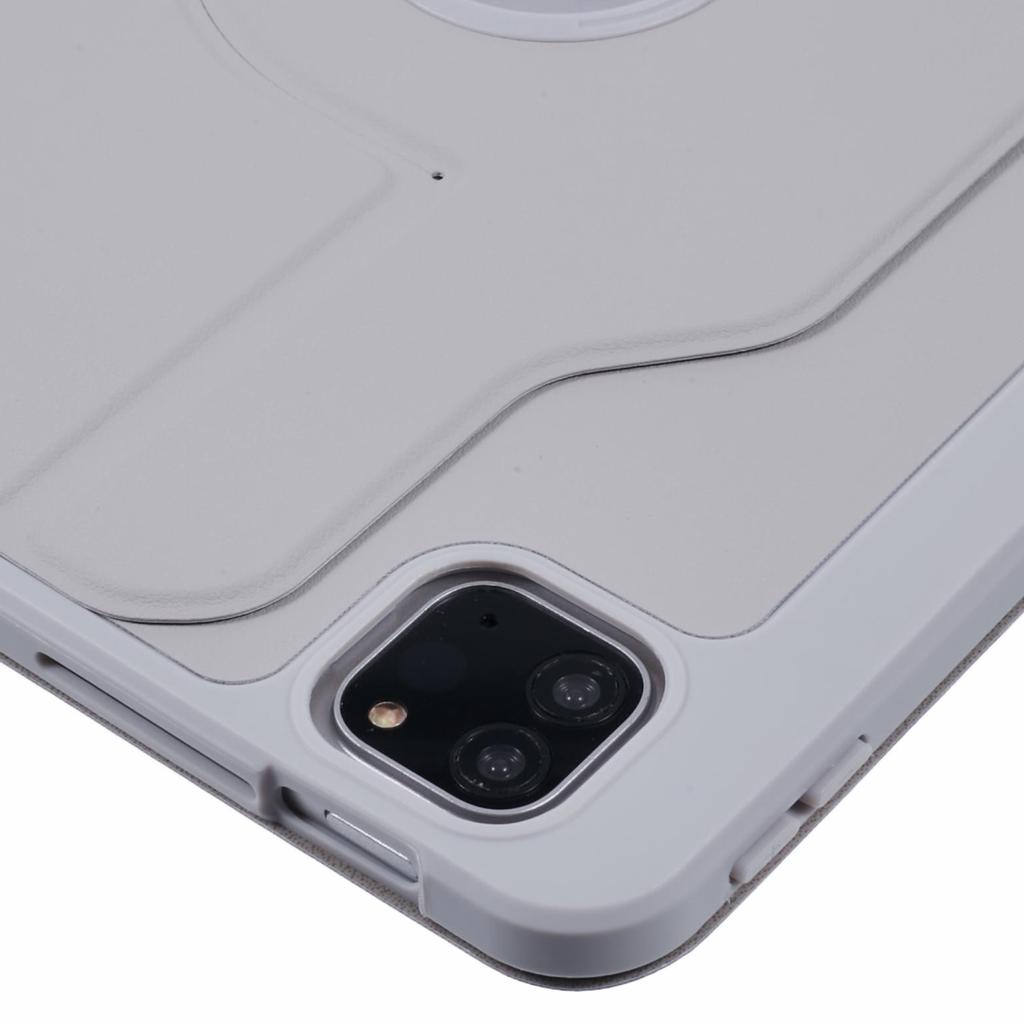 Для iPad Эйр 11 (2025)/(2024)/Воздух (2022)/(2020)/Про 11 (2022)/(2021)/(2020)/(2018) Чехол-подставка из кожи для планшета