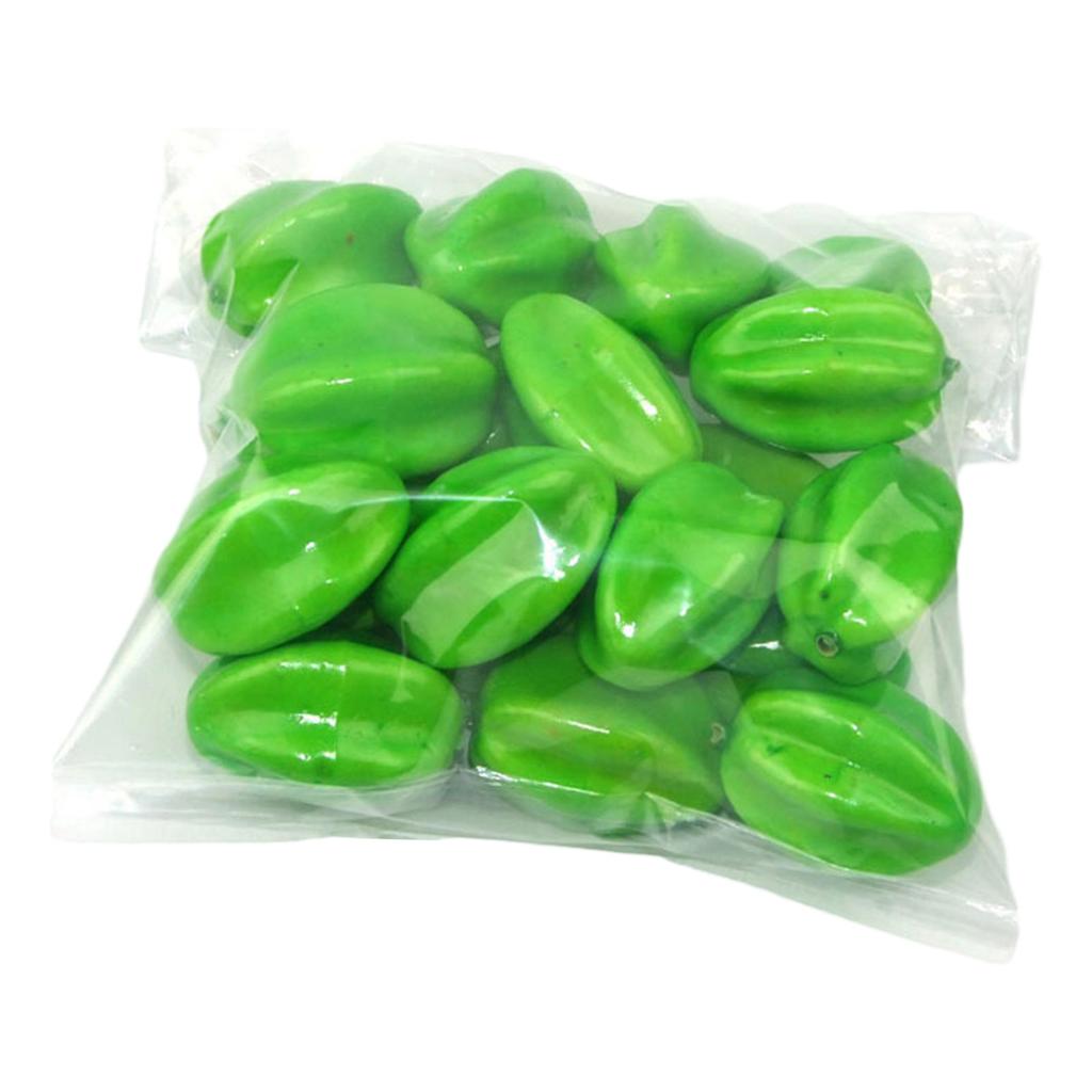 20pcs Simulation Artificial Fruit Lemon Orange for Restaurant Hotel Home Garden Wedding Kitchen Decoration Photo Props