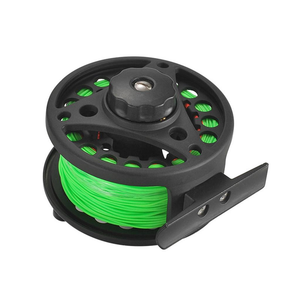 2+1BB Large Arbor Fly Fishing Reel Lightweight Machined Aluminum Alloy Fly Fishing Reel with Line