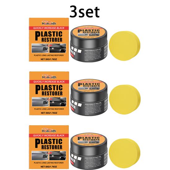 Homonth car interior care refurbishment cream leather plastic decontamination brightening center console seat glazing anti-aging maintenance cream 50g