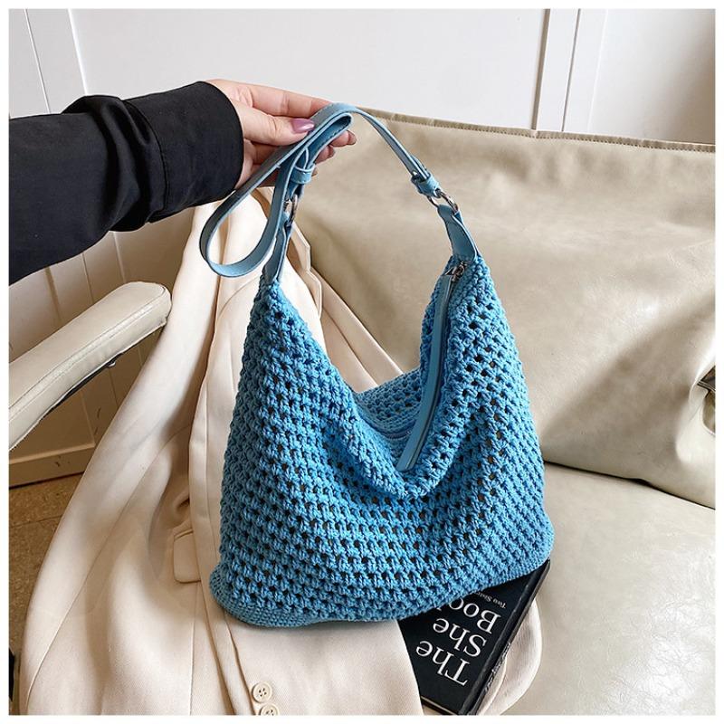 Новая популярная пляжная сумка женская senmeng летняя плетеная приморский отдых плетеная сумка на плечо подмышечная сумка