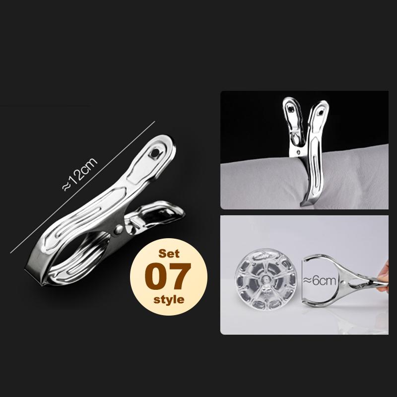 20/10/8 шт. зажимы для пляжного полотенца металлические прочные ветрозащитные прищепки для одежды зажим для подвешивания одеяла многоразовые нескользящие фиксированные сушильные прищепки
