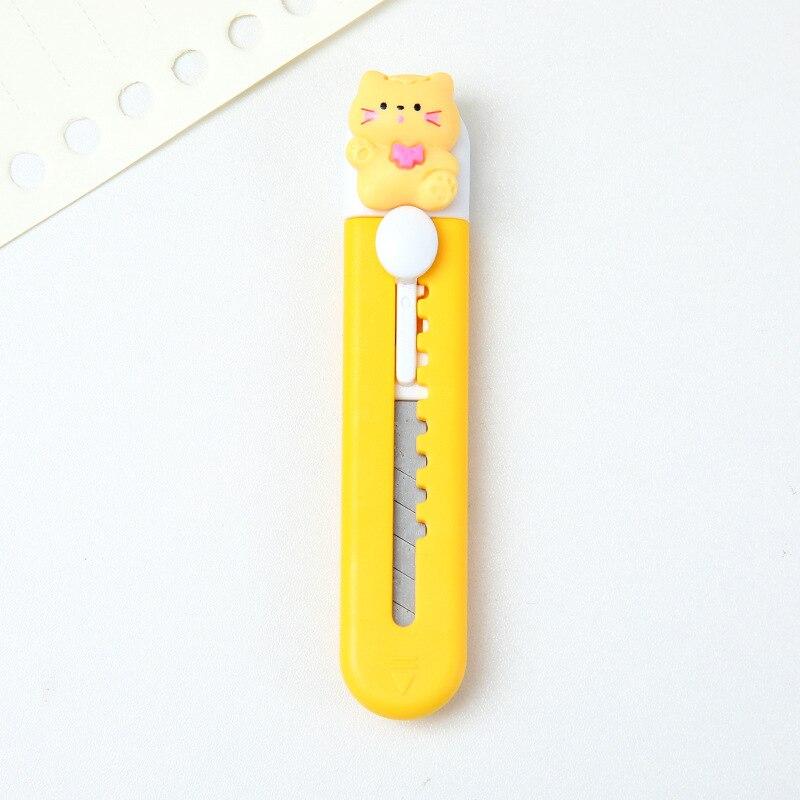 1 шт. маленький универсальный нож мини-милый мультяшный нож для резки коробок с кошачьей лапой прекрасный открывалка для писем Kawaii креативные канцелярские аксессуары