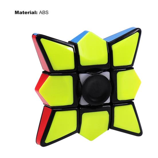 EDC Cube Spinner Гибкая красочная детская игрушка-спиннер для снятия стресса Cube Spinner для детей