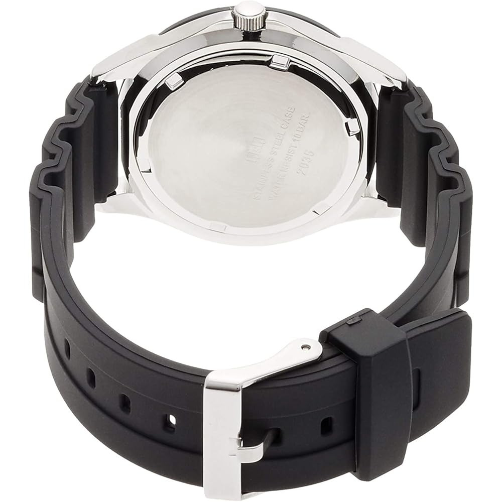 Citizen Q&Q Analog Waterproof Watch with Urethane Strap Men's Black