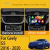 Автомобильный стерео блок мультимедиа для Geely GS 2016 - 2020 Emgrand EC 7 1 2018 - 2020 Радиоплеер GPS BT Carplay Android Auto 2din