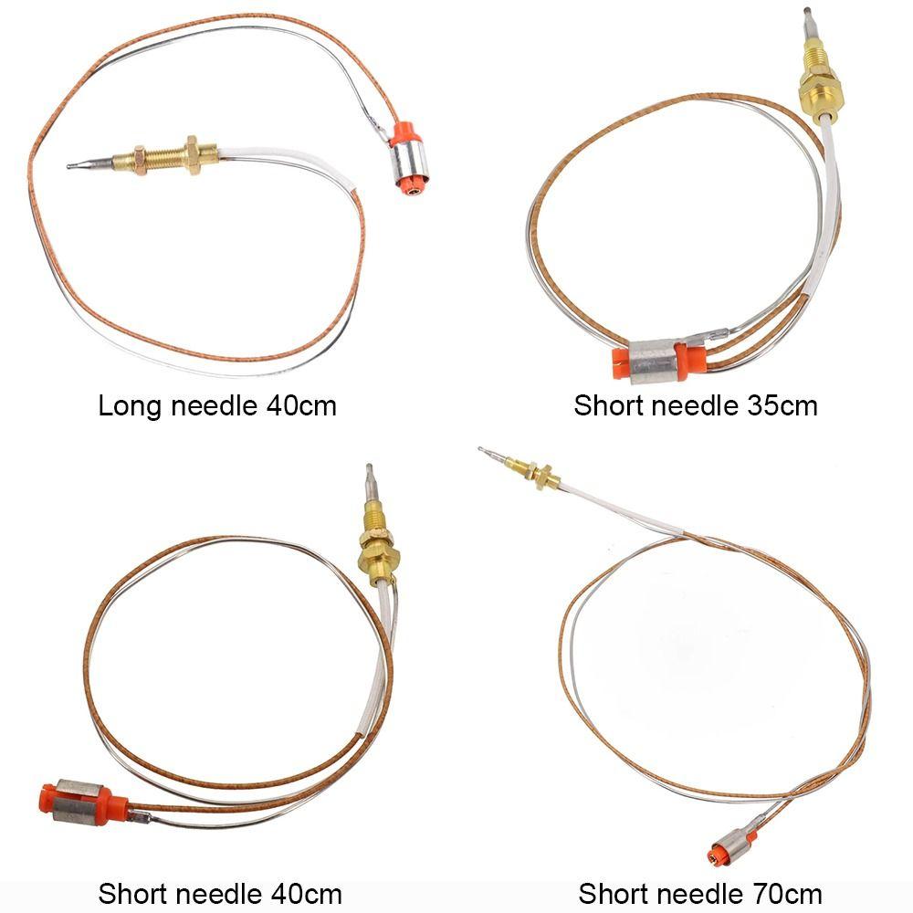 Copper Head Stove Thermocouple Heat Resistant Gas Burner Thermocouple Thermocouple Replacement