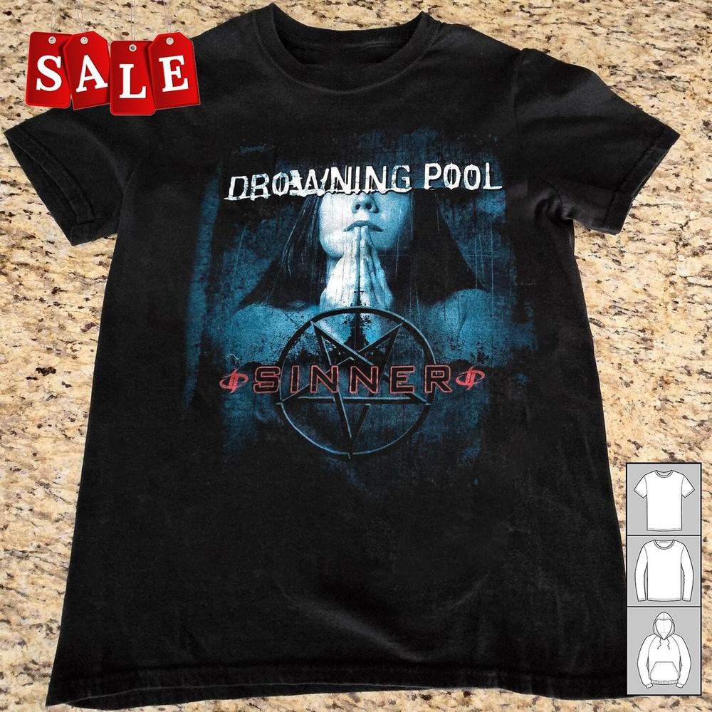 Новый POOL OF DROWNING Подарок для фанатов Унисекс S-5XL Футболка TH572 Унисекс Футболка
