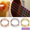 Сменные струны для акустической гитары, стальные гитарные струны, аксессуары для гитары, высококачественные гитарные струны, 1 компл.