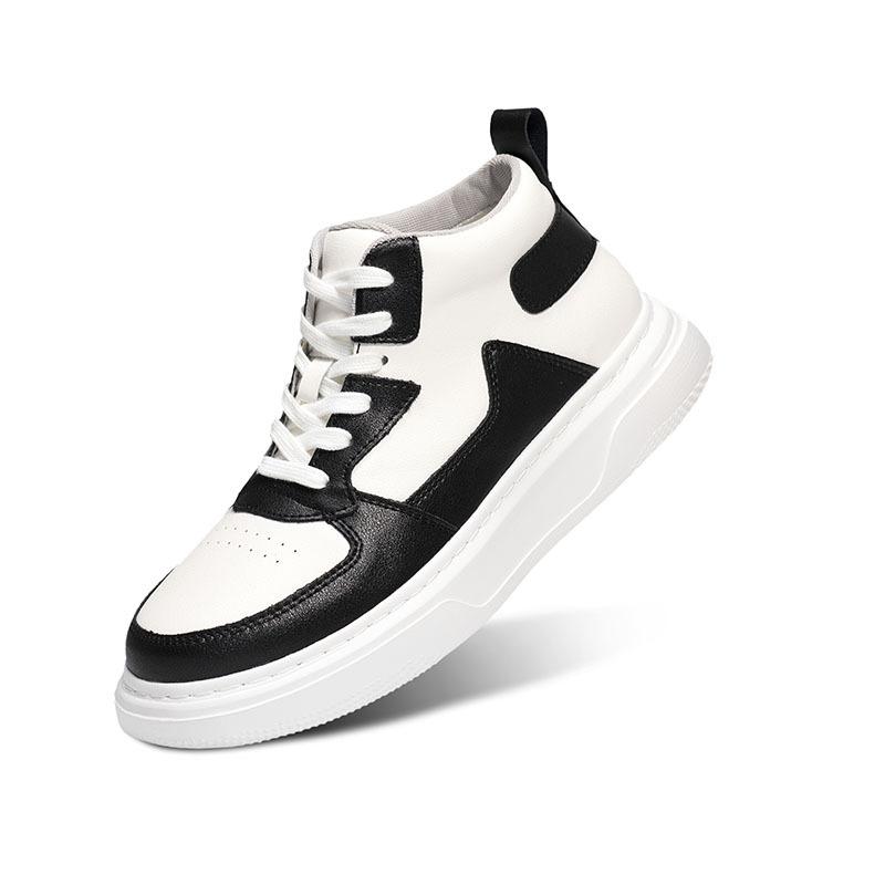 Высокие кеды Xiaobai для пар, невидимая внутренняя платформа для увеличения роста, студенческие кеды на платформе, трендовая мужская и женская обувь