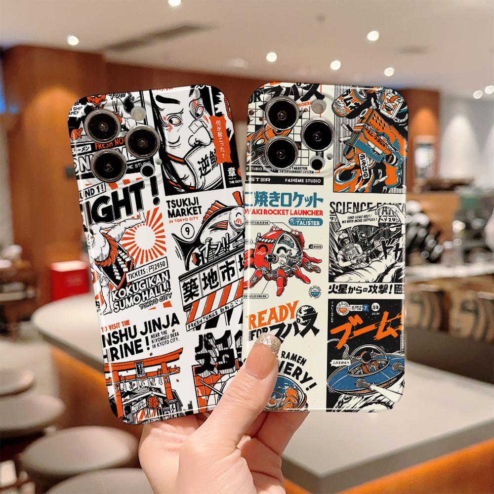 Все включено Пленка Чехол для телефона Мультяшный Модный дизайн Жесткий Чехол Полная защита Защита камеры для OPPO A60 A96 Reno12 Realme C53 C75